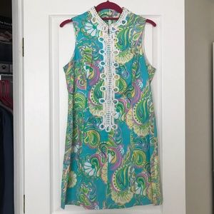 Lilly Pulitzer Alexa High Collar Shift dress